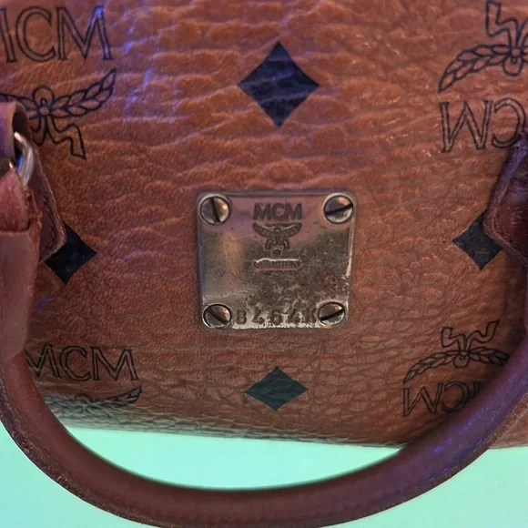 MCM Visetos Crossbody Barrel Bag - Picture 4 of 16